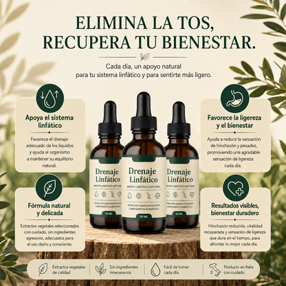 Apoyo natural para el bienestar linfático.