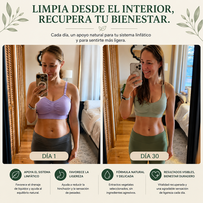 Apoyo natural para el bienestar linfático.