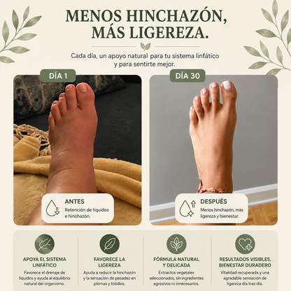 Apoyo natural para el bienestar linfático.